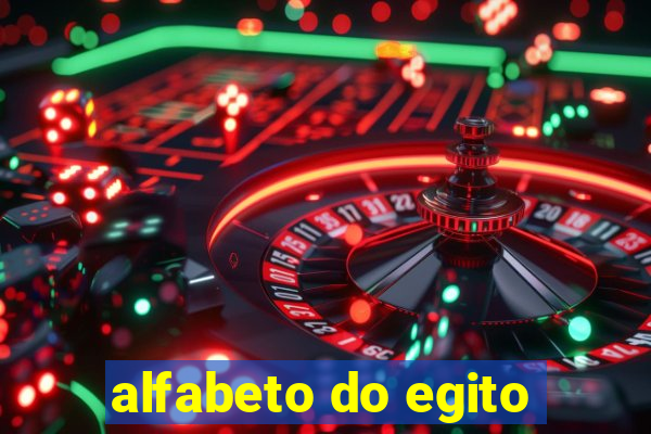 alfabeto do egito